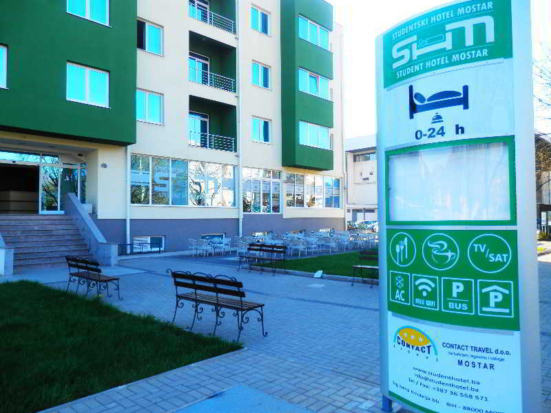 Student Hotel Mostar Esterno foto